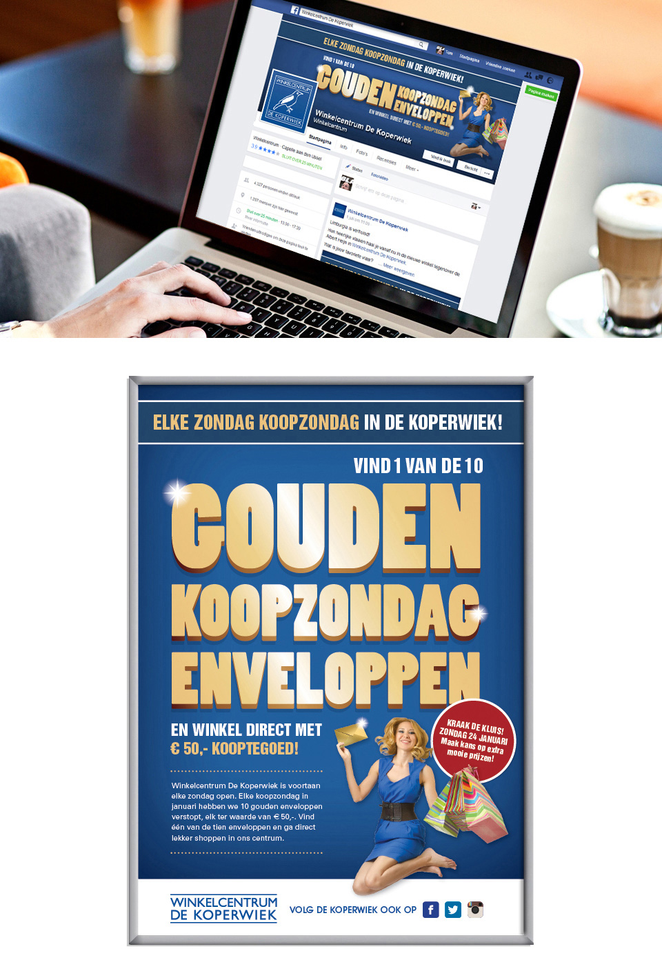 Campagne - Evenement Winkelcentrum de Koperwiek