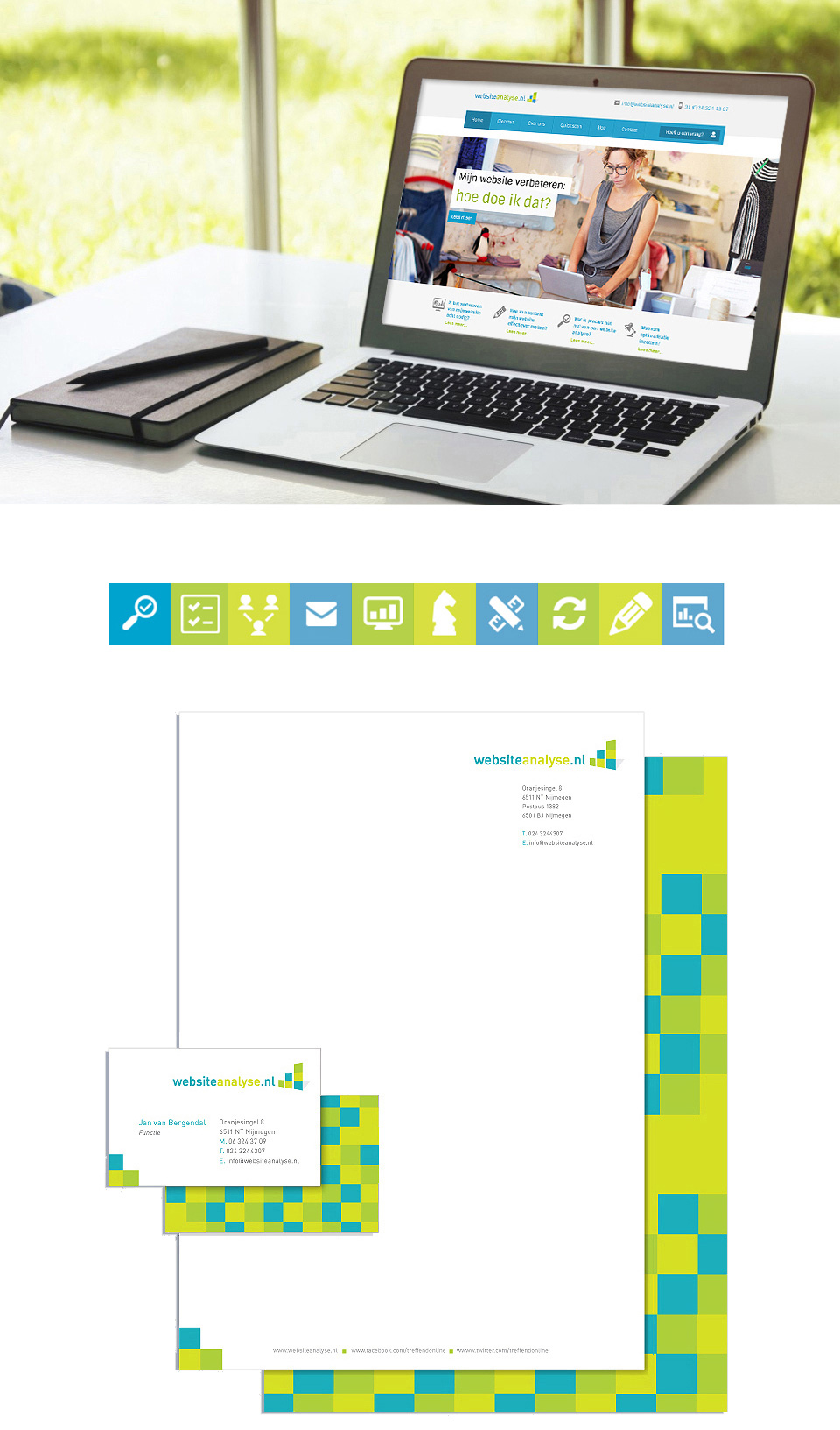 Corporate identity - Websiteanalyse.nl